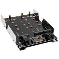 SILVERSTONE Adapter SST-SDP12, 3.5", 2x M.2 SATA, 1x M.2 NVMe
